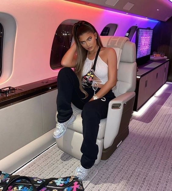Inside Kylie Jenner’s Private Jet