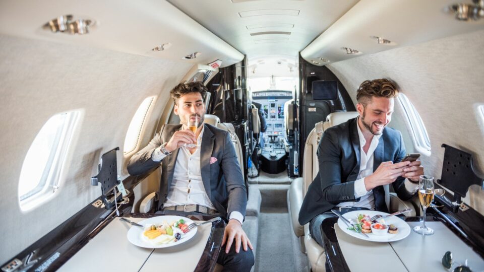 the private jet catering experience - airplane charter... Luxury Catering On Private Jets: A Guide To Gourmet Dining At Altitude ...