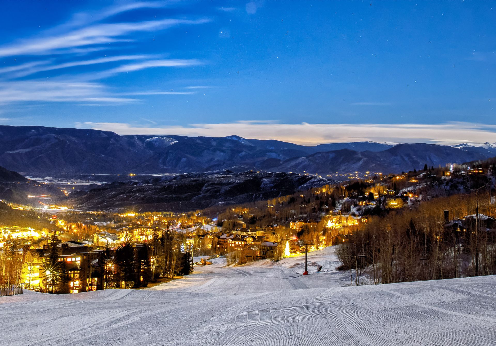 Aspen, Colorado, USA A Winter Wonderland