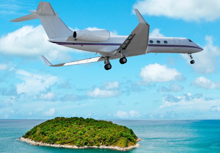 Luxurious Caribbean Getaways via Private Jet